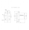 SFY04040-3.6滚珠丝杆螺母TBI品牌南京哈宁现货供应