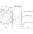 SFNU05010-4滚珠丝杆螺母TBI品牌南京哈宁现货供应