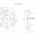 SFU03204-4滚珠丝杆螺母TBI品牌南京哈宁现货供应