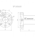 SFU01610-3滚珠丝杆螺母TBI品牌南京哈宁现货供应