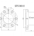 SFNI08010-4滚珠丝杆螺母TBI品牌南京哈宁现货供应