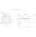 DFU02508-4滚珠丝杆螺母TBI品牌南京哈宁现货供应