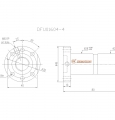 DFU01604-4滚珠丝杆螺母TBI品牌南京哈宁现货供应