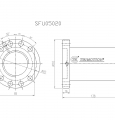 SFU05020-4滚珠丝杆螺母TBI品牌南京哈宁现货供应