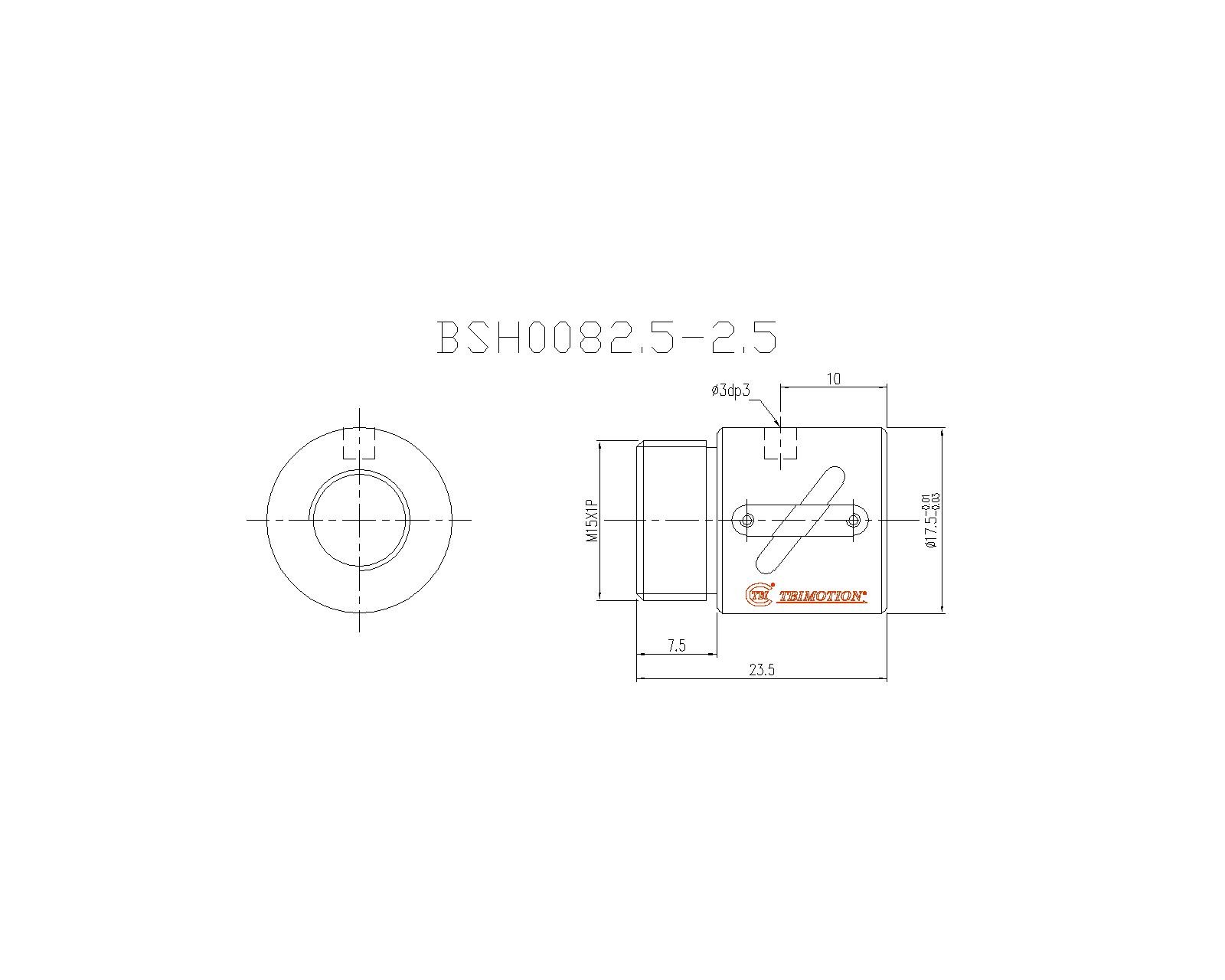 BSHR0082.5-2.5滚珠丝杆螺母TBI品牌南京哈宁现货供应.jpg