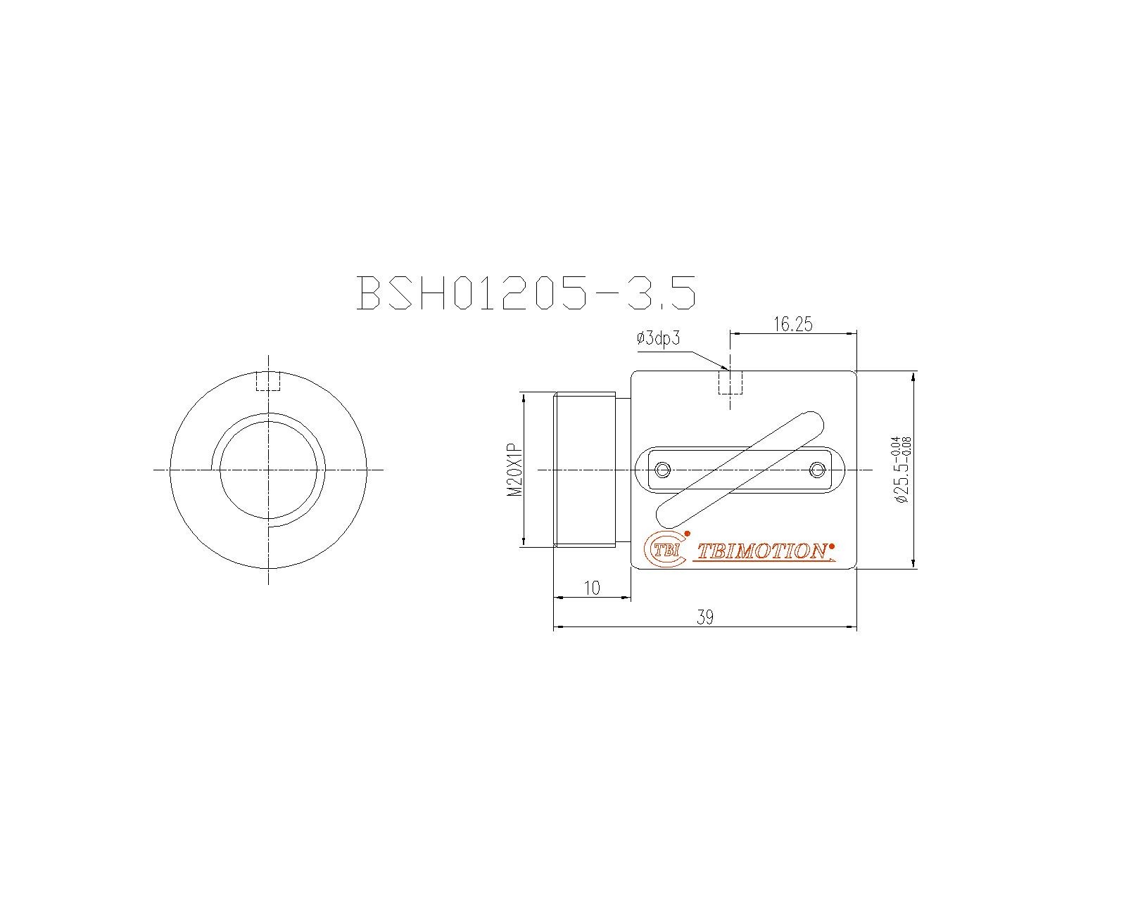 BSHR01205-3.5滚珠丝杆螺母TBI品牌南京哈宁现货供应.jpg