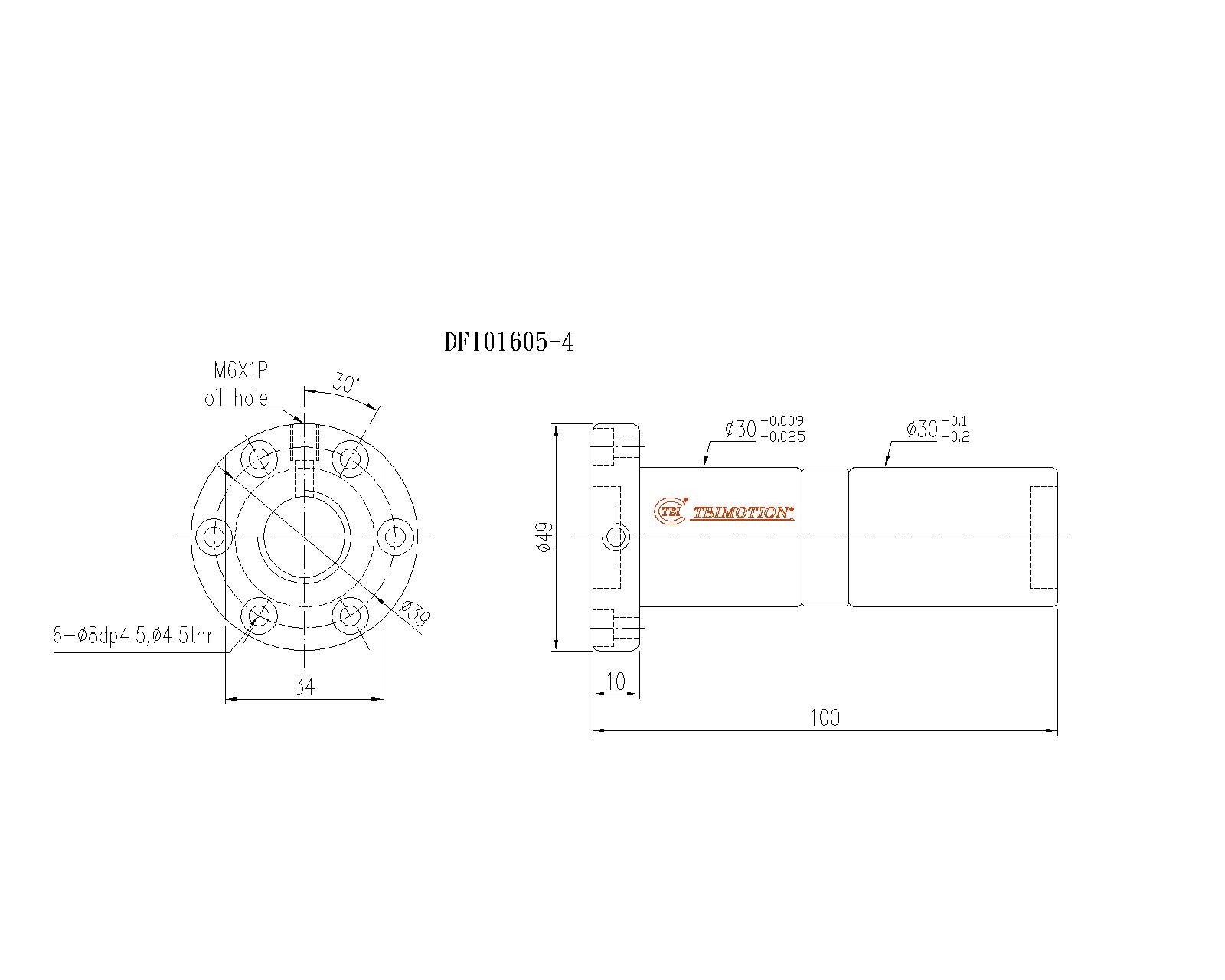 DFI01605-4滚珠丝杆螺母TBI品牌南京哈宁现货供应.jpg