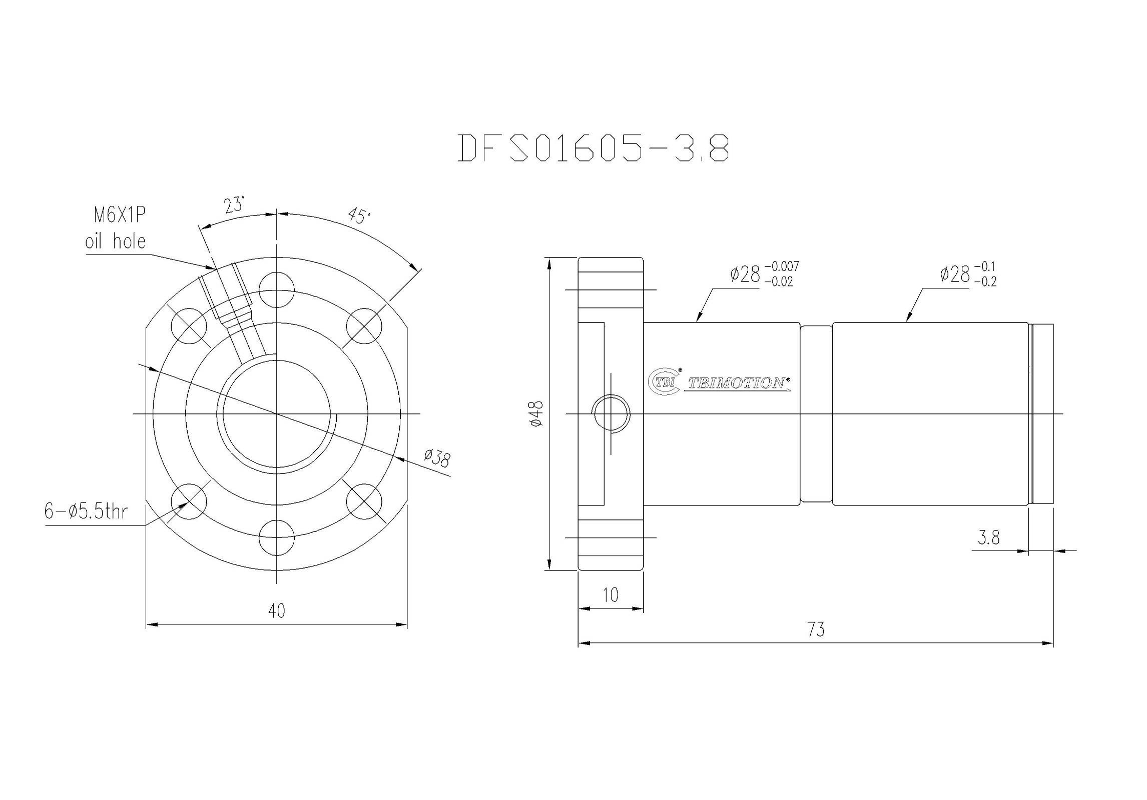 DFS01605-3.8滚珠丝杆螺母TBI品牌南京哈宁现货供应.jpg