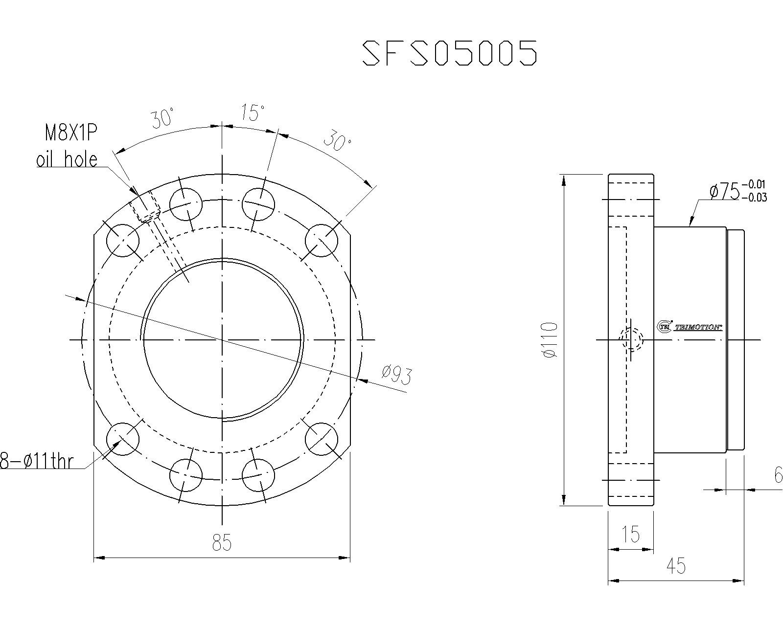 SFS05005-3.8滚珠丝杆螺母TBI品牌南京哈宁现货供应.jpg