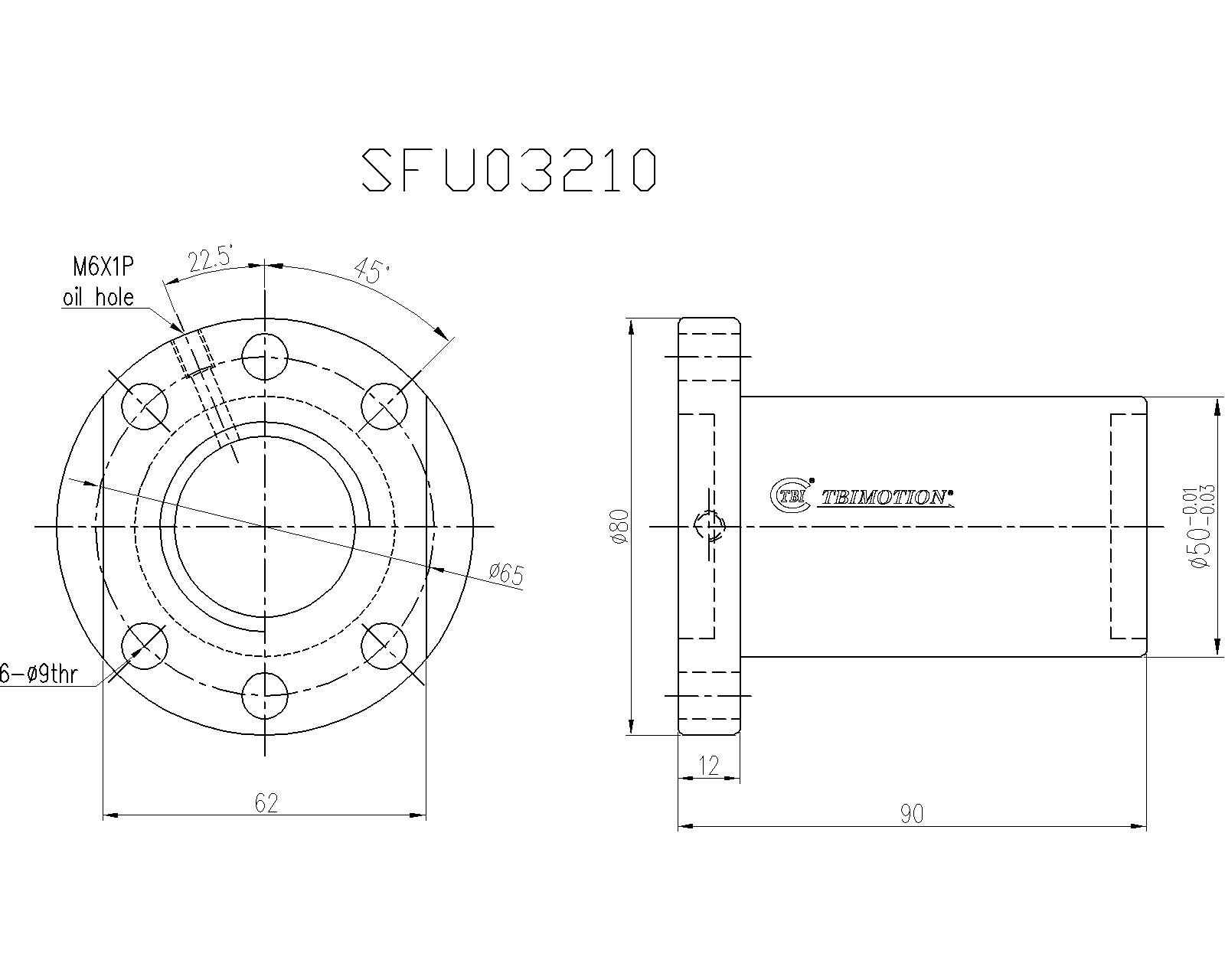 SFU03210-4滚珠丝杆螺母TBI品牌南京哈宁现货供应.jpg